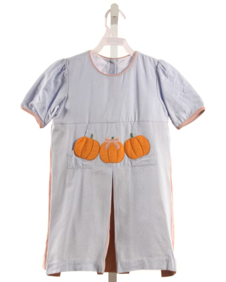 DONDOLO  CHAMBRAY   APPLIQUED DRESS