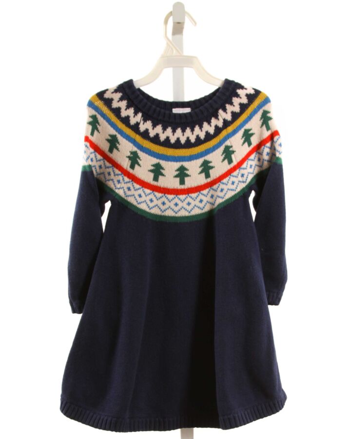 HANNA ANDERSSON  NAVY    KNIT DRESS