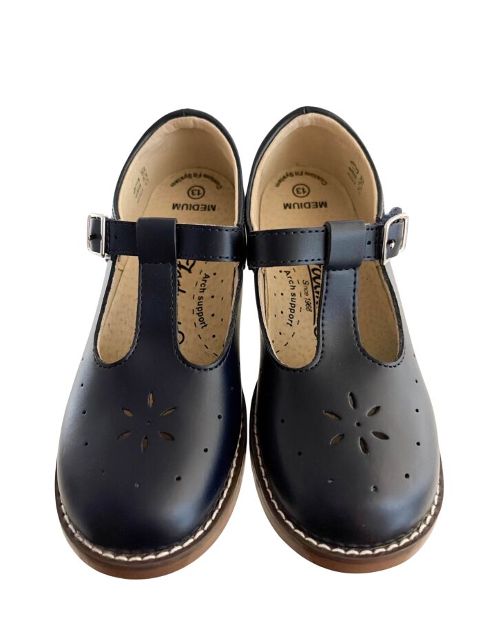 FOOTMATES BLUE MARY JANES *NEW WITHOUT TAG *NWT SIZE TODDLER 13