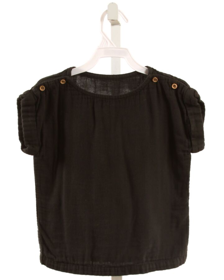 POUDRE ORGANIC  BLACK    SLEEVELESS SHIRT
