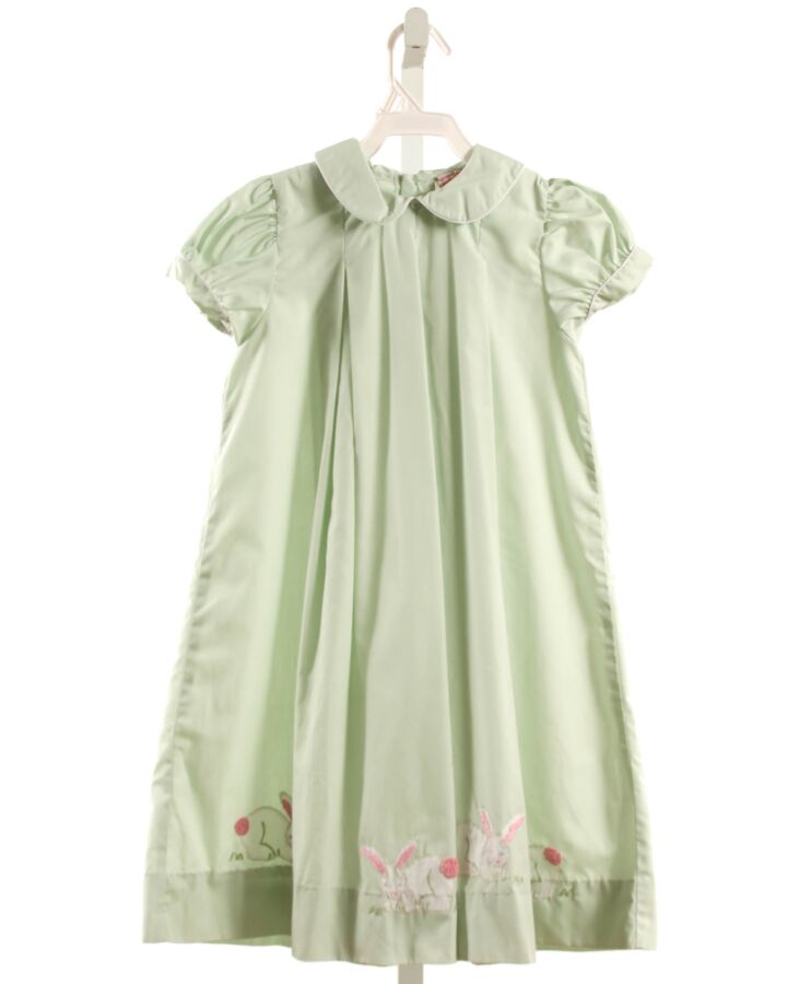 ORIENT EXPRESSED  MINT   APPLIQUED DRESS