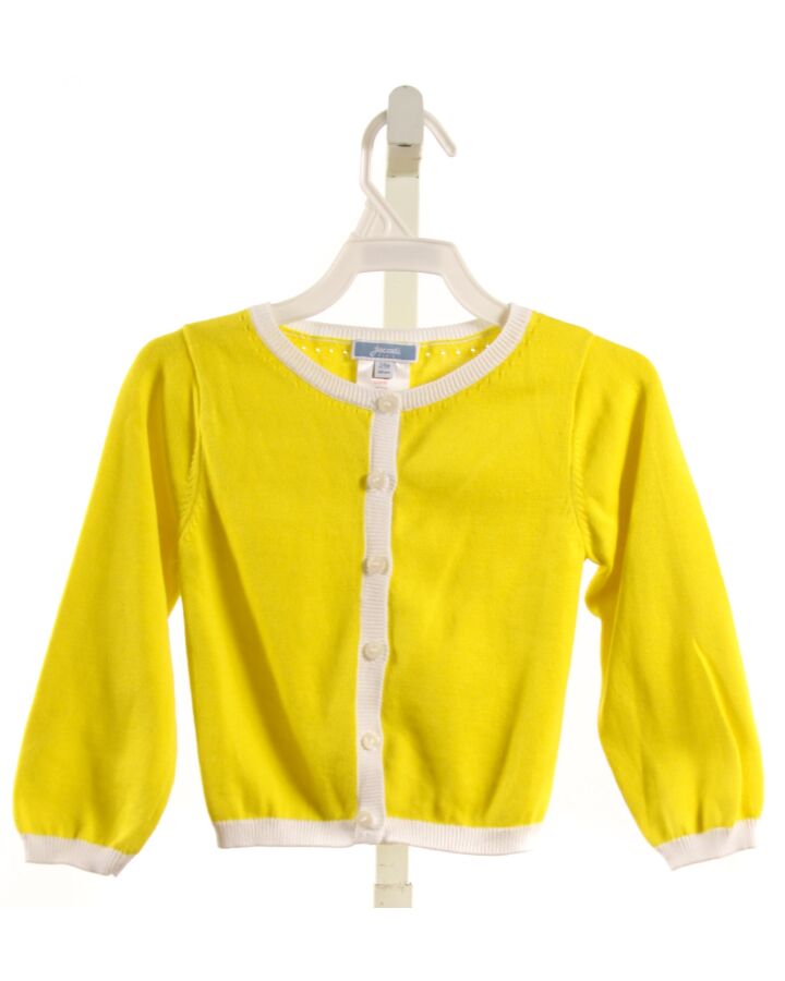 JACADI  BRIGHT YELLOW    CARDIGAN