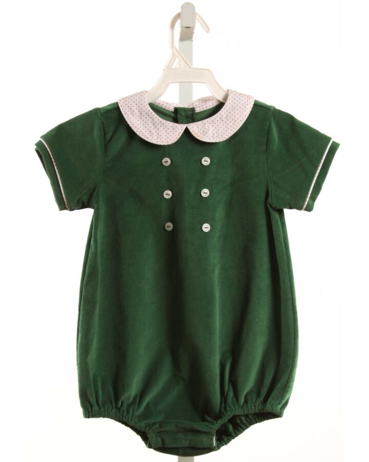 JAMES & LOTTIE  GREEN CORDUROY   DRESSY BUBBLE