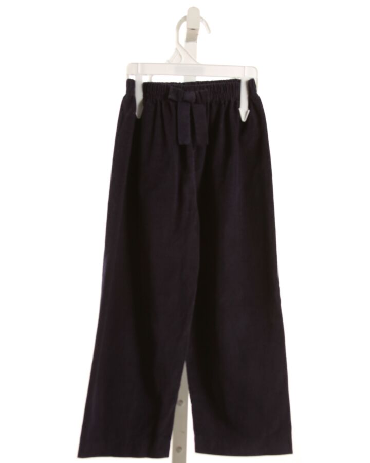 ZUCCINI  NAVY CORDUROY   PANTS WITH BOW