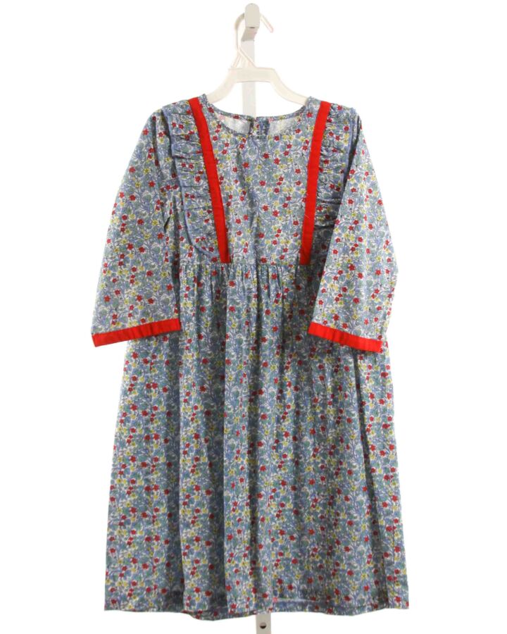 BISBY BY LITTLE ENGLISH  BLUE  FLORAL  DRESS