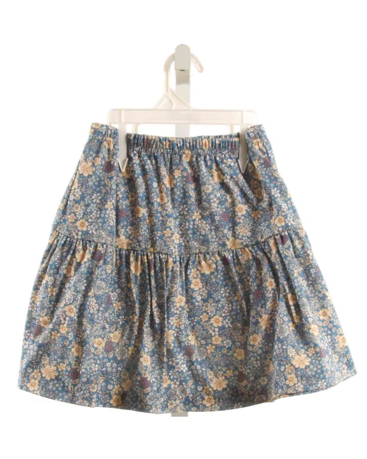 BISBY BY LITTLE ENGLISH  BLUE  FLORAL  SKORT