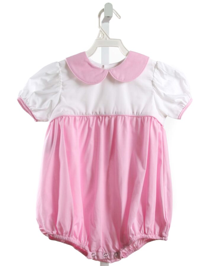 LULLABY SET  PINK  MICROCHECK  BUBBLE
