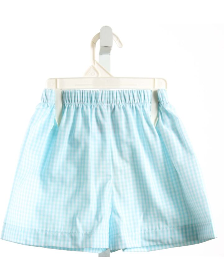 SHRIMP & GRITS  BLUE  GINGHAM  SHORTS