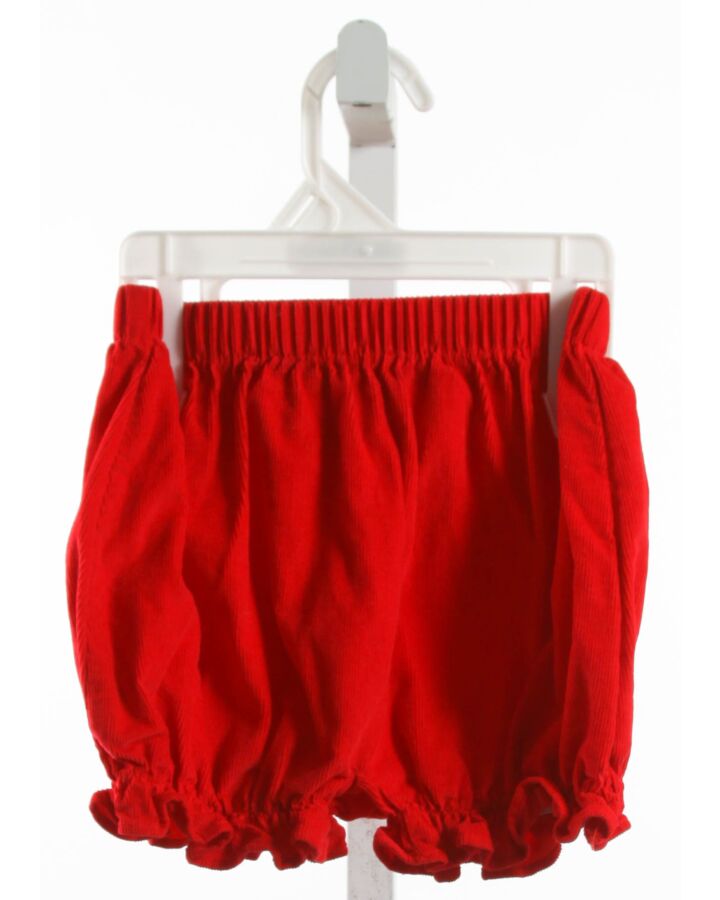 LITTLE ENGLISH  RED CORDUROY   BLOOMERS