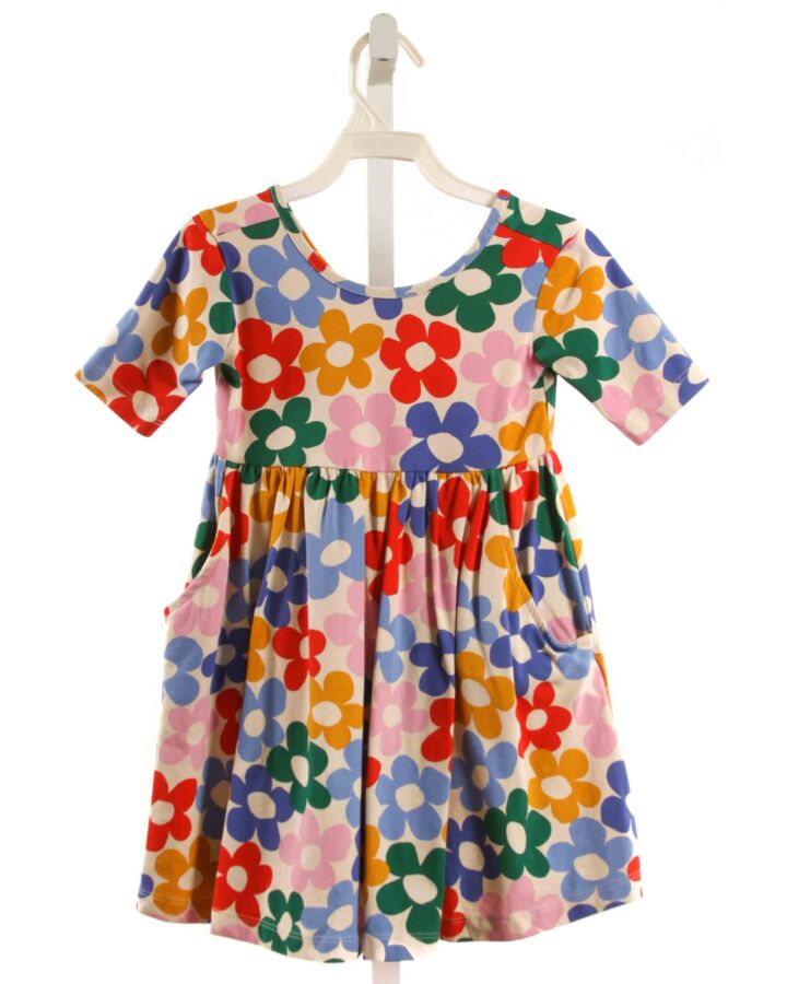 HANNA ANDERSSON  MULTI-COLOR  FLORAL  KNIT DRESS