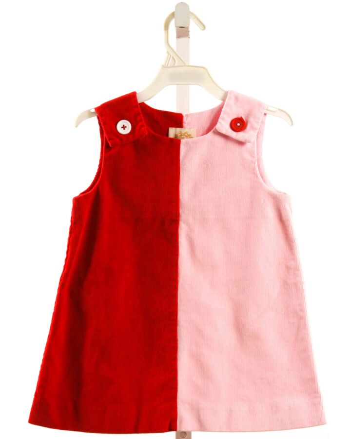 THE BEAUFORT BONNET COMPANY  RED CORDUROY   DRESS