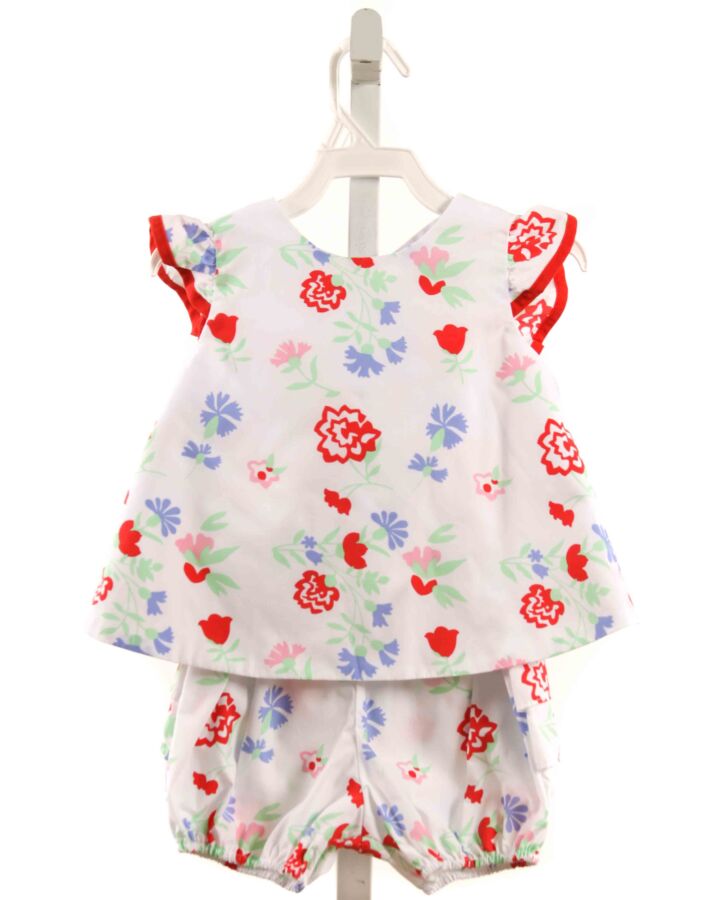 THE BEAUFORT BONNET COMPANY  WHITE  FLORAL  2-PIECE OUTFIT
