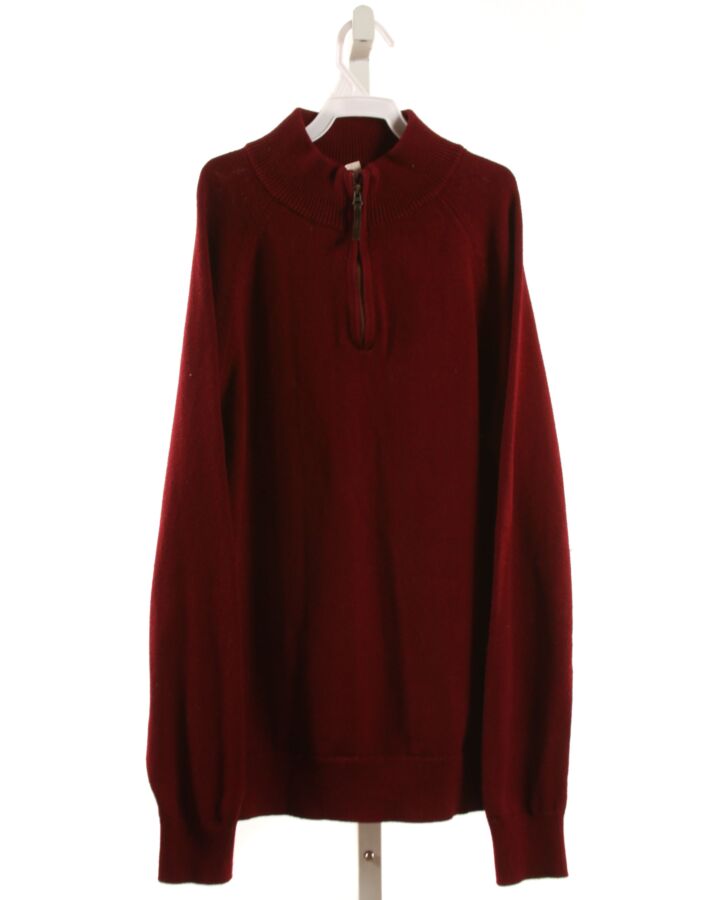 CREWCUTS  MAROON    PULLOVER