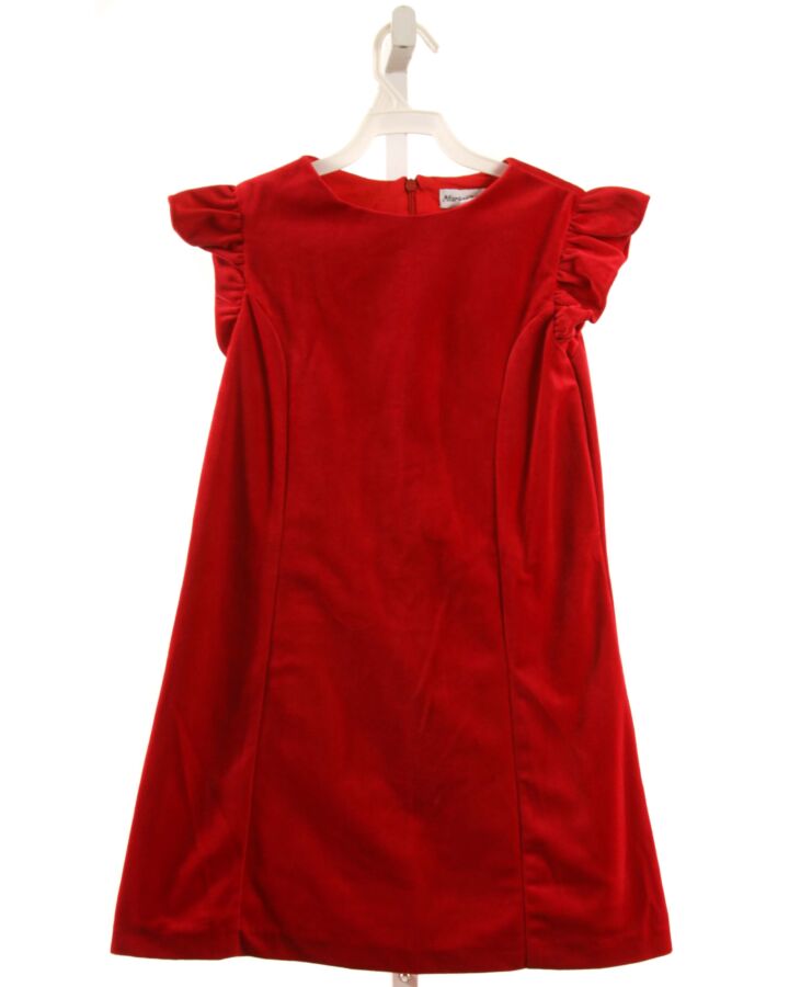 MARIA CASERO  RED VELVET   PARTY DRESS