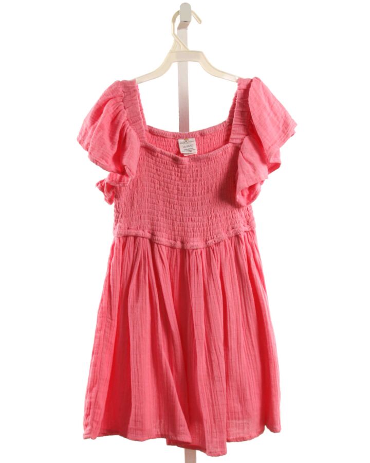 SHADE CRITTERS  HOT PINK   SMOCKED DRESS