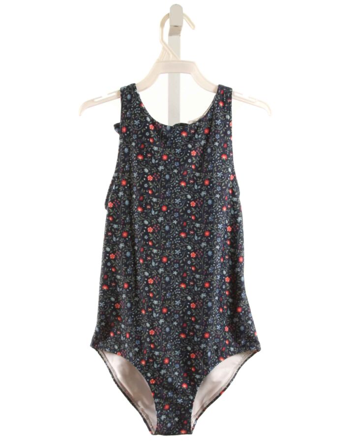 MINNOW NAVY FLORAL 1-PIECE SWIMSUIT