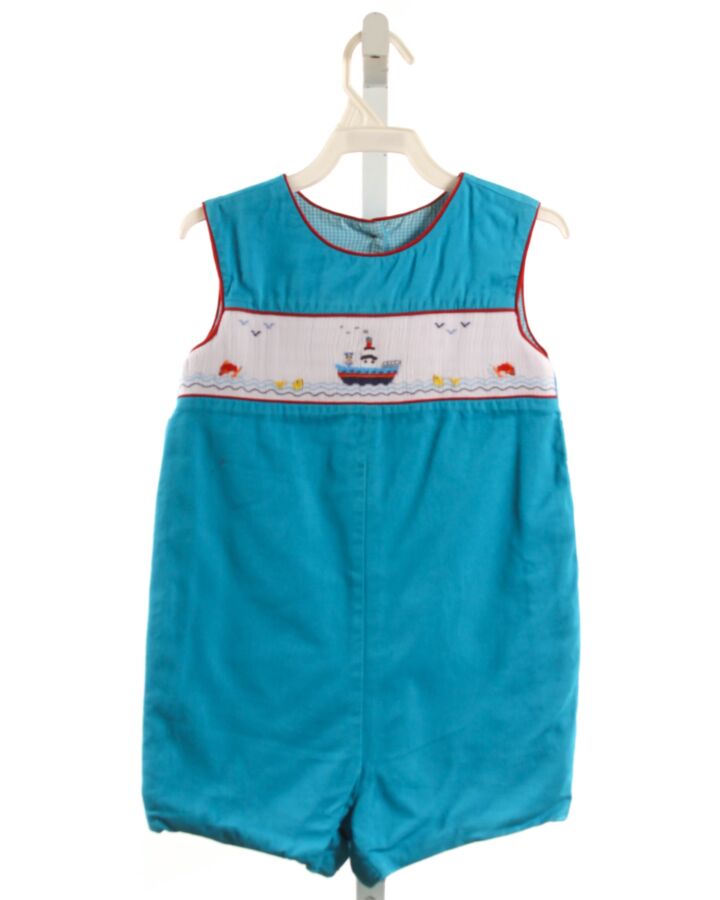 BEAUX ET BELLES  AQUA   SMOCKED JON JON