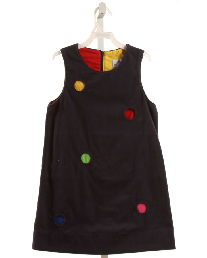 FLORENCE EISEMAN  BLUE  POLKA DOT  DRESS
