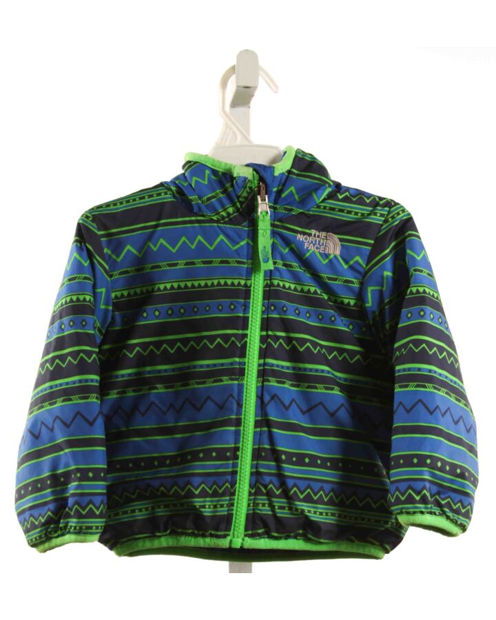NORTH FACE  GREEN   PRINTED DESIGN OUTERWEAR