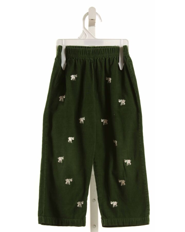 THE BEAUFORT BONNET COMPANY  GREEN CORDUROY   PANTS