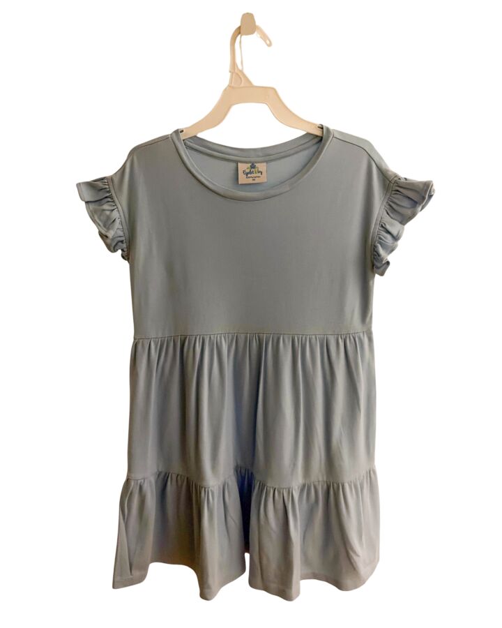 EYELET & IVY  LT BLUE    KNIT DRESS