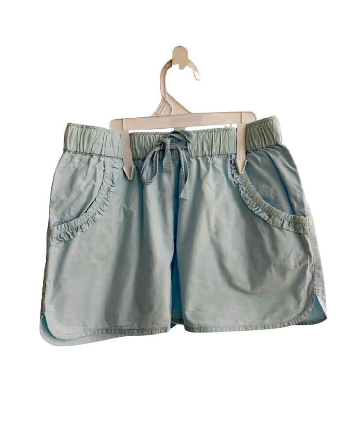 EYELET & IVY  LT BLUE    SHORTS WITH RUFFLE
