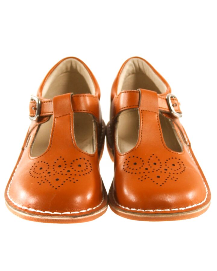 L'AMOUR BROWN MARY JANES *NEW WITHOUT TAG *NWT SIZE CHILD 2