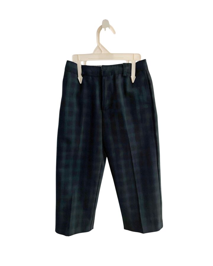 TF LAURENCE  FOREST GREEN  PLAID  PANTS