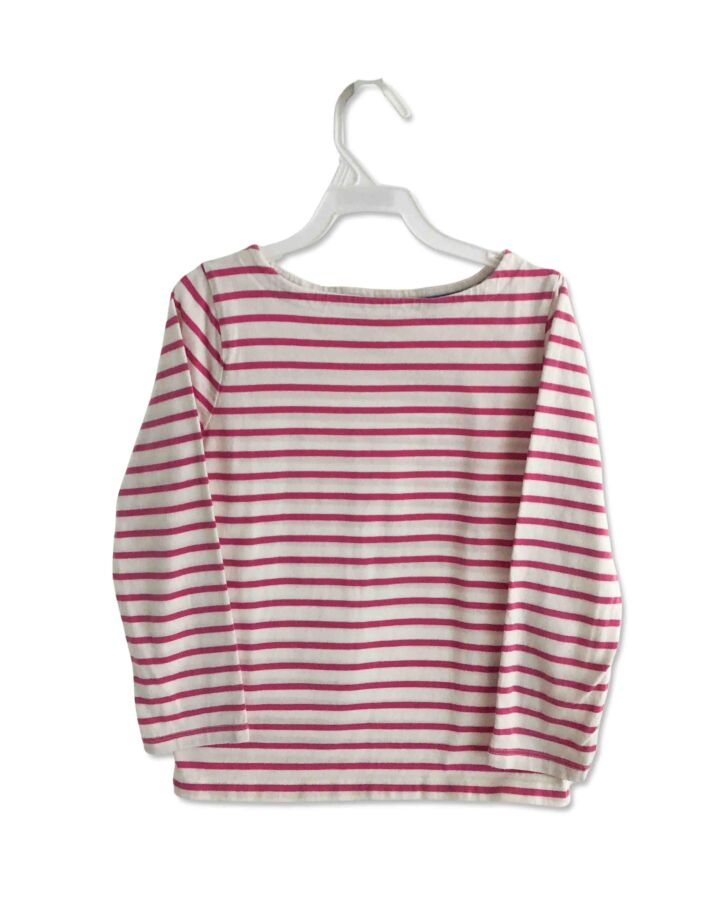 MINI BODEN  HOT PINK  STRIPED  KNIT LS SHIRT