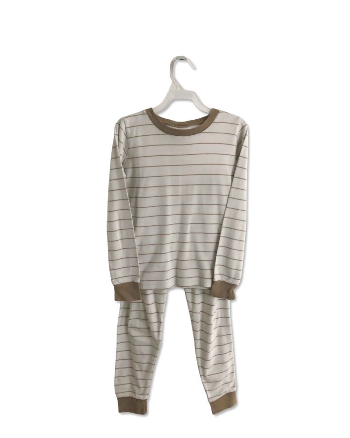 LAKE PAJAMAS  BROWN  STRIPED  LOUNGEWEAR