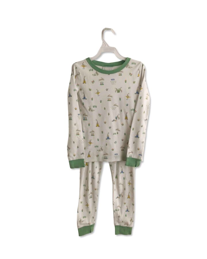 LAKE PAJAMAS  GREEN  PRINT  LOUNGEWEAR