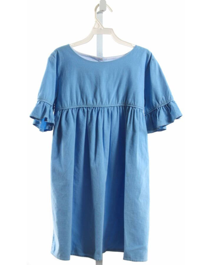 SMOCKADOT KIDS  BLUE CORDUROY   DRESS