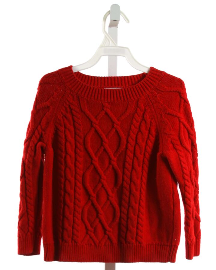 LITTLE ENGLISH  RED    SWEATER