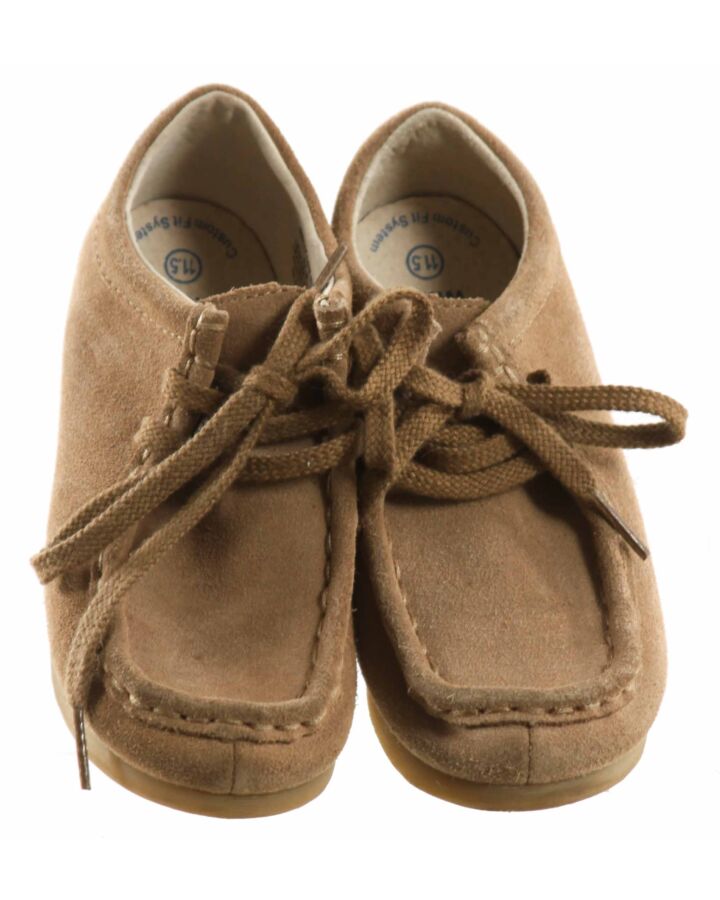 FOOTMATES BROWN SHOES *WIDE WIDTH *EUC SIZE TODDLER 11.5