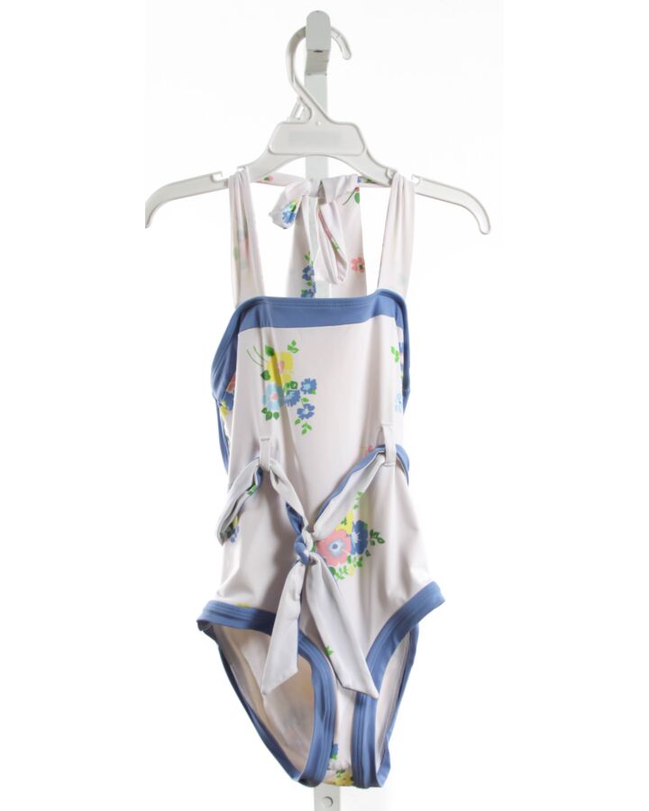 THE BEAUFORT BONNET COMPANY  WHITE  FLORAL  1-PIECE SWIMSUIT