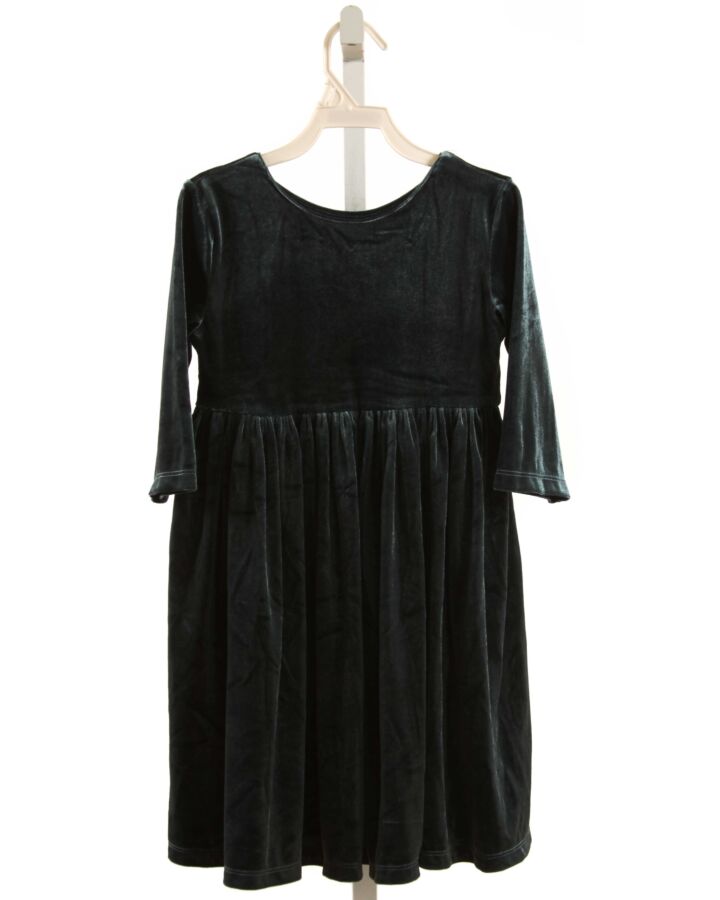 MILA & ROSE  GREEN VELVET   KNIT DRESS