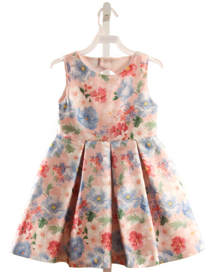 ABEL & LULA  MULTI-COLOR  FLORAL  PARTY DRESS