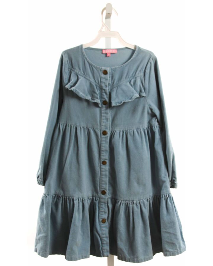 BISBY BY LITTLE ENGLISH  BLUE CORDUROY   DRESS