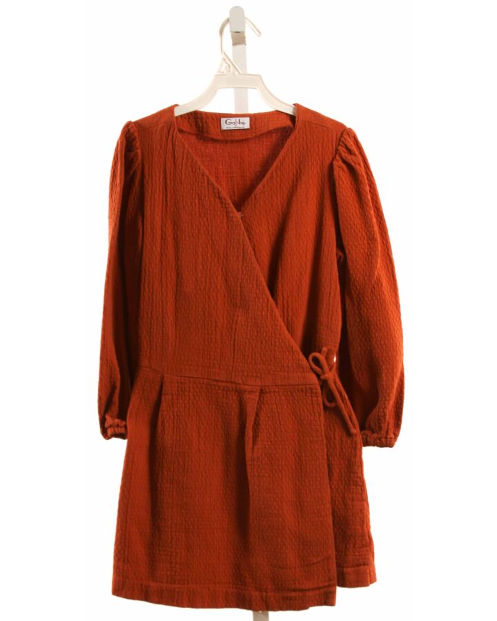 GABBY  ORANGE    ROMPER