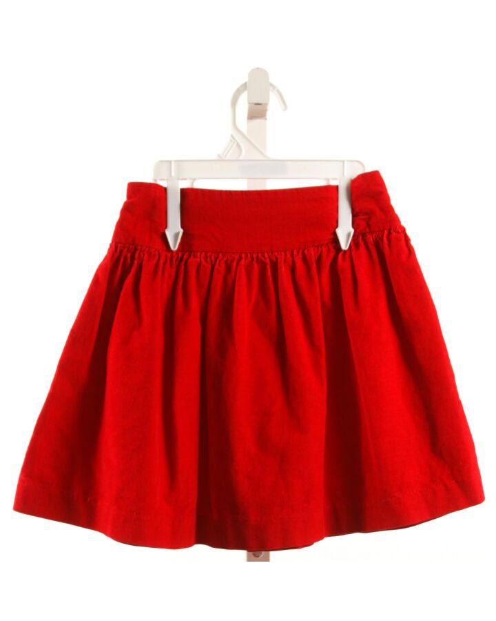 FUNTASIA TOO  RED CORDUROY   SKIRT