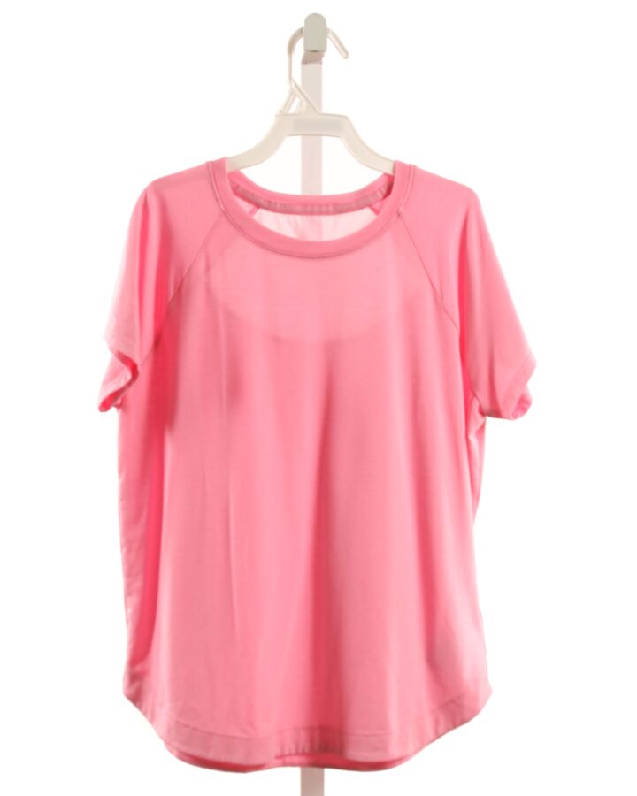 ATHLETA GIRL  PINK    KNIT SS SHIRT