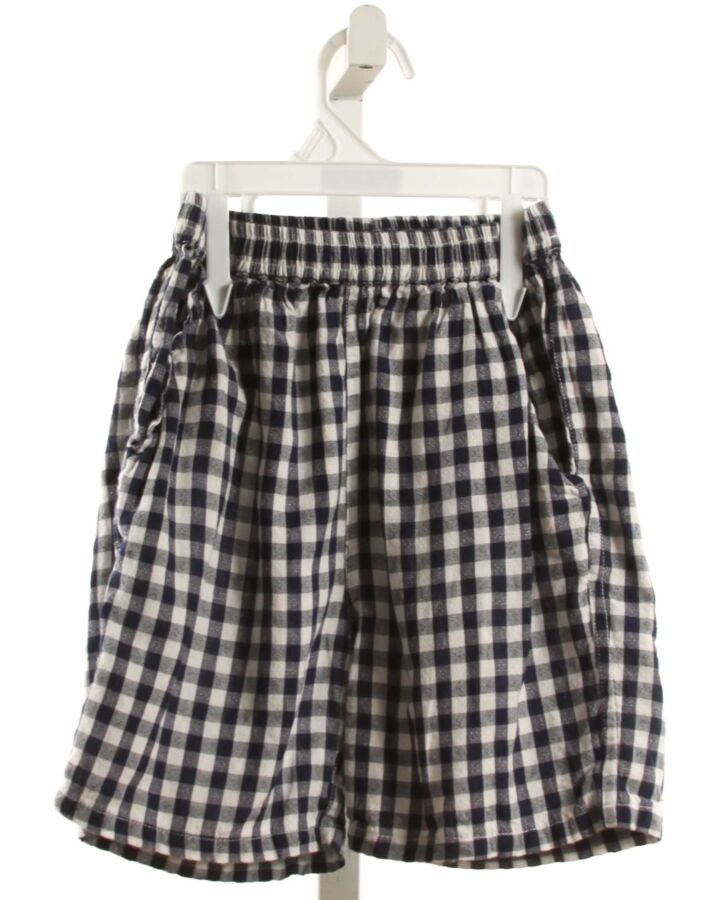 ELLA GRAY  NAVY  GINGHAM  SHORTS