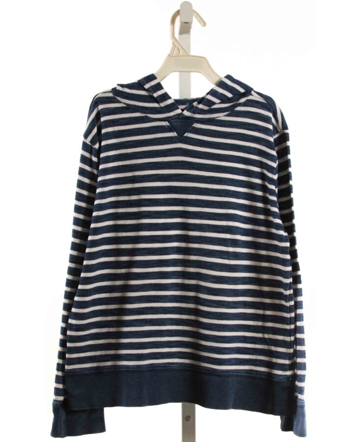 CREWCUTS  BLUE  STRIPED  PULLOVER