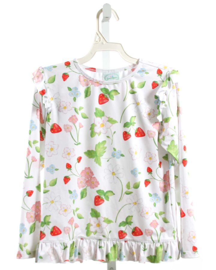 GRACE & JAMES  MULTI-COLOR  FLORAL  RASH GUARD