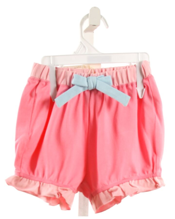 THE BEAUFORT BONNET COMPANY  HOT PINK PIQUE   BLOOMERS WITH BOW