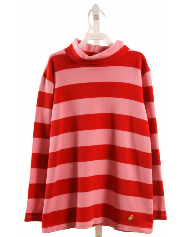 THE BEAUFORT BONNET COMPANY  RED  STRIPED  PULLOVER