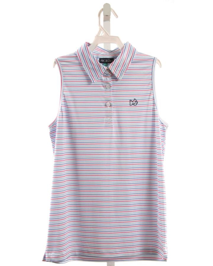 PRODOH  MULTI-COLOR  STRIPED  SLEEVELESS SHIRT