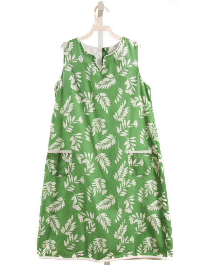 LITTLE ENGLISH  GREEN  FLORAL  DRESS