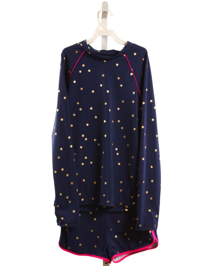 MINI BODEN  NAVY  POLKA DOT  2-PIECE SWIMSUIT
