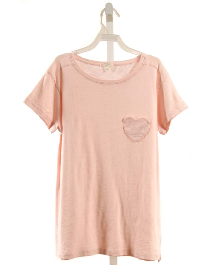 CREWCUTS  LT PINK    KNIT SS SHIRT